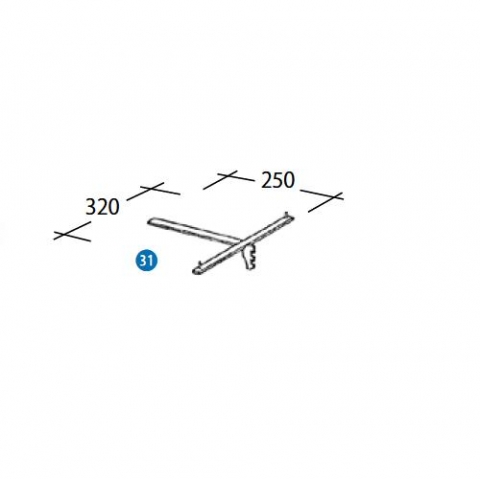 棚受(コーナー用)