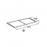 メッシュウォール(棚枠)