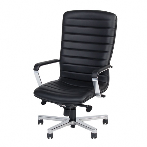 プレジデントOAチェア(I-5255)ブラック