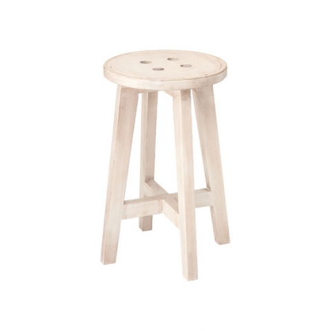 カラースツール(ホワイト)