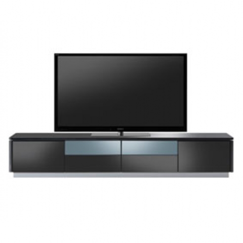 テレビボード(ラドゥーニ）ブラック