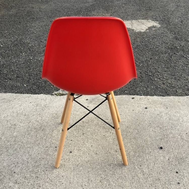 シェルサイドチェア(レッド)