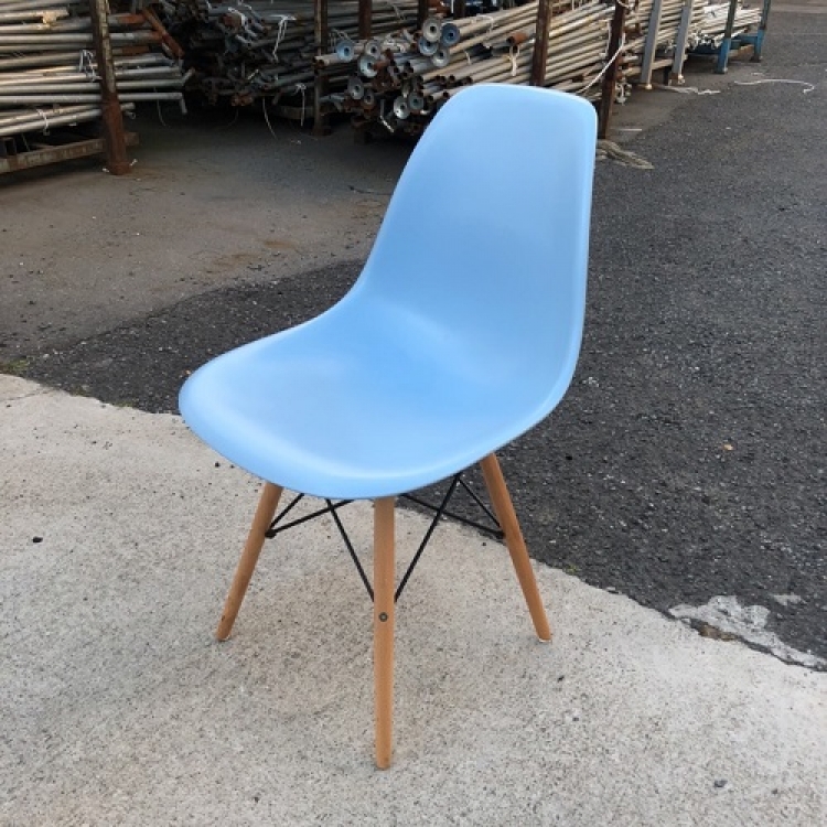 シェルサイドチェア(ブルー)