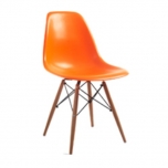 シェルサイドチェア(オレンジ)
