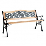 ガーデンベンチ(ツタ柄)