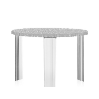 Tテーブル(クリスタル）H360
