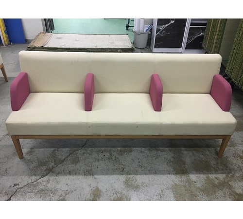 ロビーベンチ（ワトラス）三人掛全肘