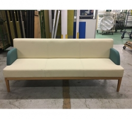 ロビーベンチ(ワトラス)三人掛両肘