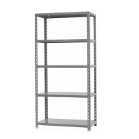 スチール棚・グレー(D)