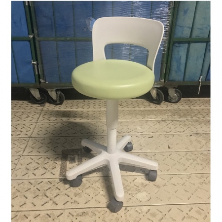 ナースチェア(背付)ミントグリーン