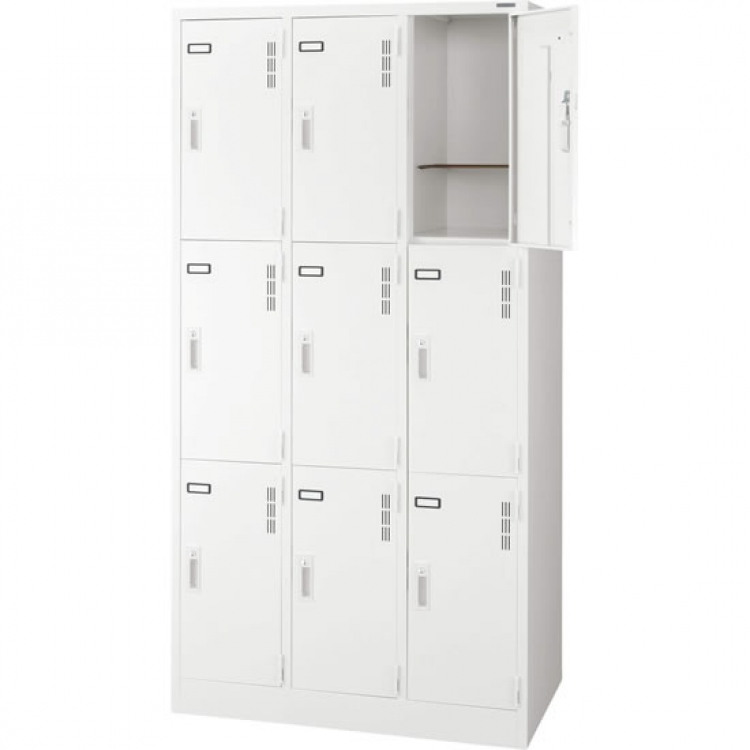 ロッカー(9人用)ホワイト