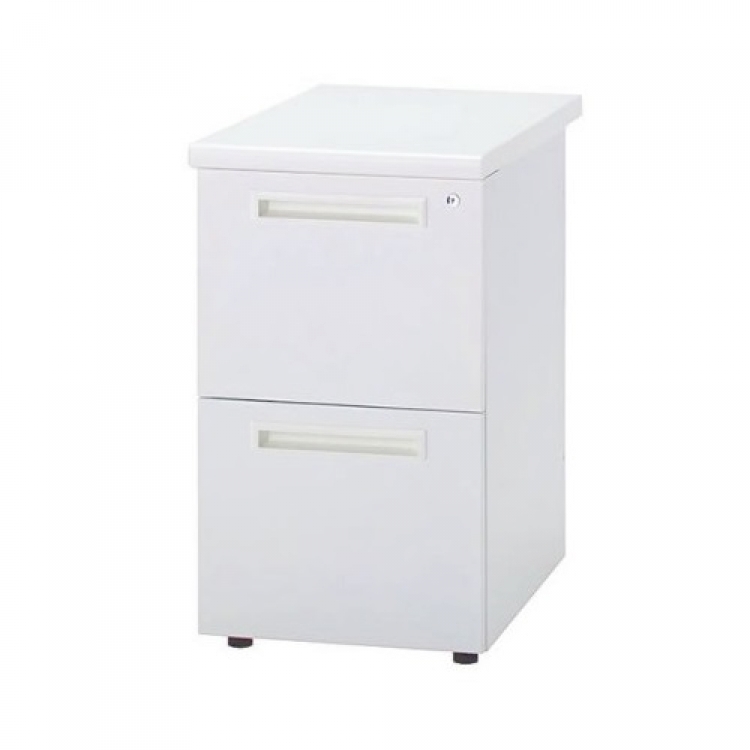 脇机・2段（ホワイト/ホワイト）