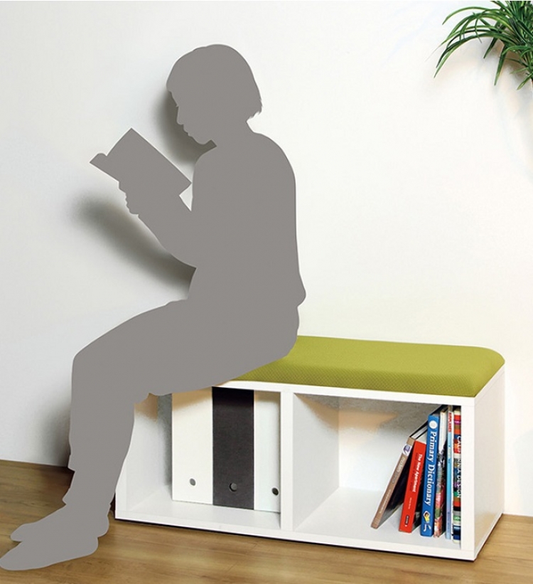 木製収納ベンチ