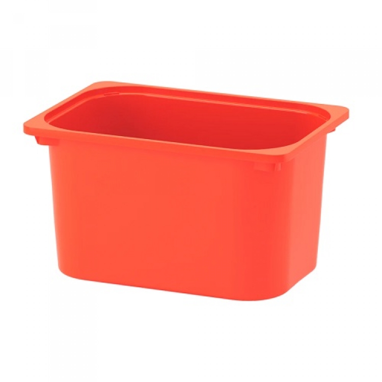収納ボックス（トロファスト）オレンジ