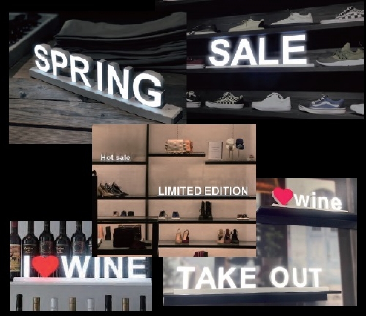 マグネットLEDレターズ