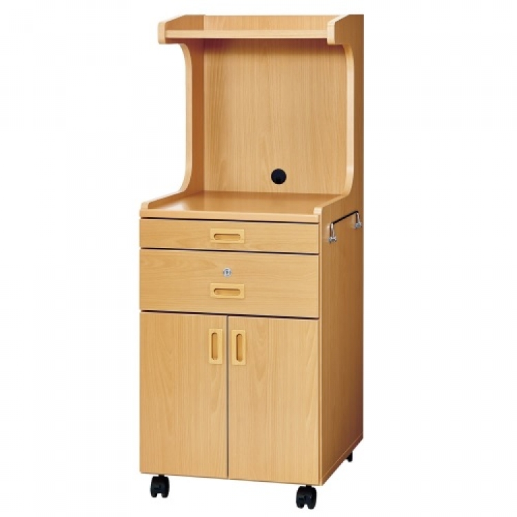 床頭台・ロータイプ(ナチュラル)