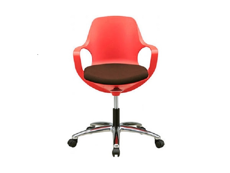 オフィスチェア（ポゴ）レッド/ブラウン