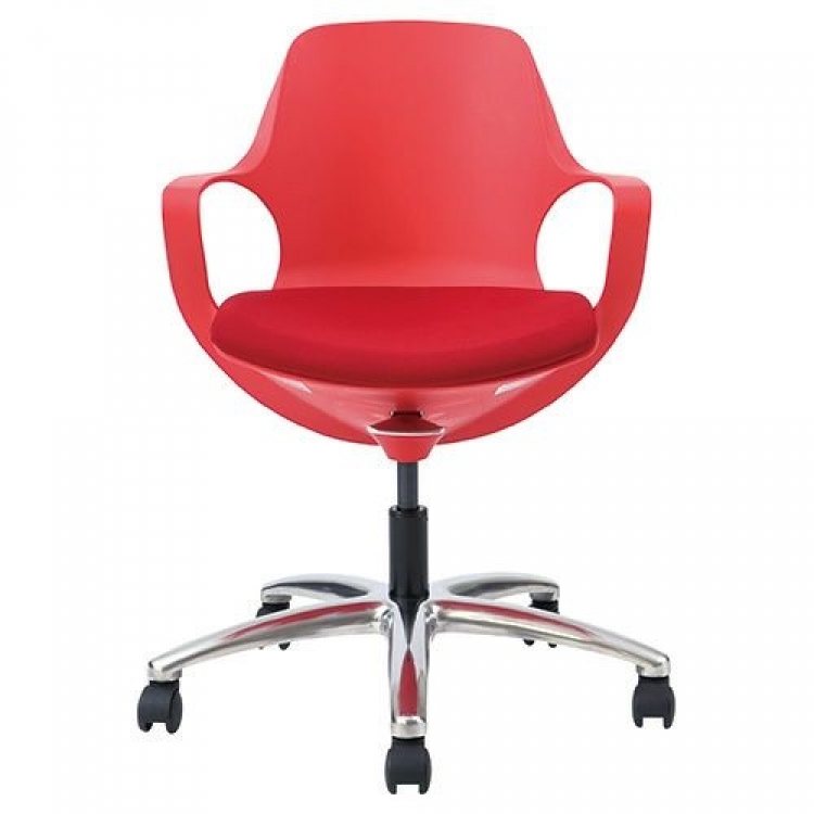 オフィスチェア（ポゴ）レッド/レッド