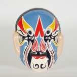 京劇面 9インチ(中国雑貨)
