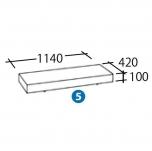 ウッドシェルフラック(ステージ)