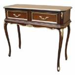 コンソールテーブル(ブラウン/ゴールド)