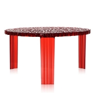 Tテーブル(レッド)H280