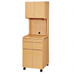 床頭台・ハイタイプ(ナチュラル)