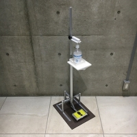 消毒液スタンド(ペダル昇降式)