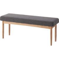 ダイニングベンチ(背無)グレー