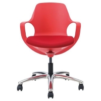 オフィスチェア（ポゴ）レッド/レッド