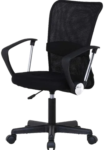 ワークチェア肘付き